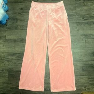 Juicy Couture Pink Velour Sweatpants